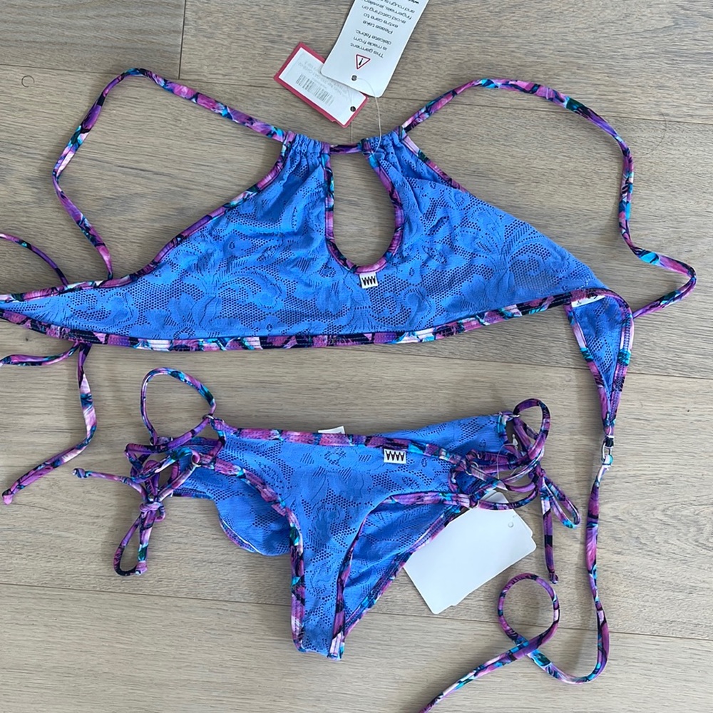 Wicked weasel size medium top and small bottom brand new with tags